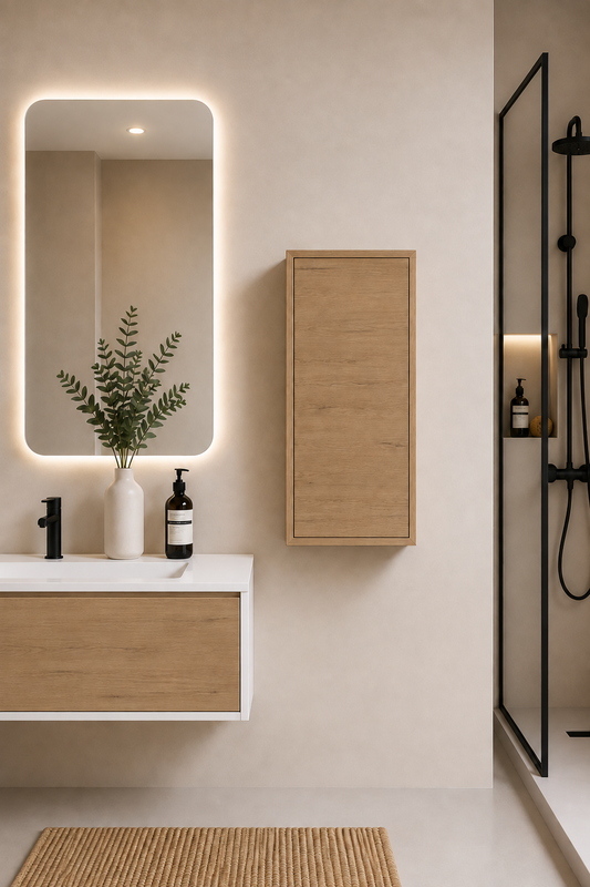 Badezimmerschrank FLORENCIA eine Tür 70 cm