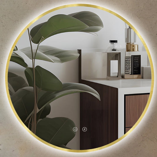 LED-Spiegel Ares Gold
