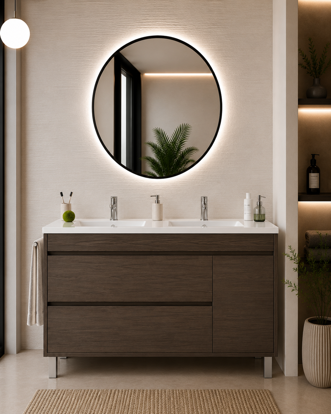 Badezimmermöbel CAPRERA mit Waschbecken