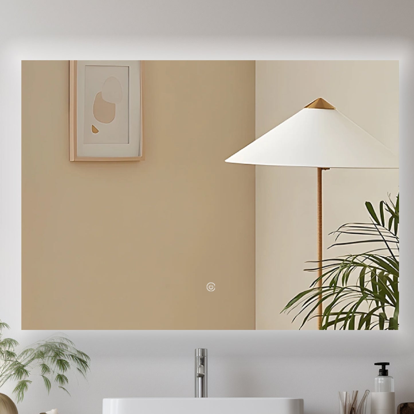 LED-Spiegel Delta