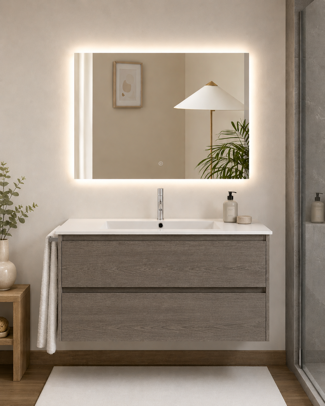 Badezimmermöbel IBIZA mit Waschbecken