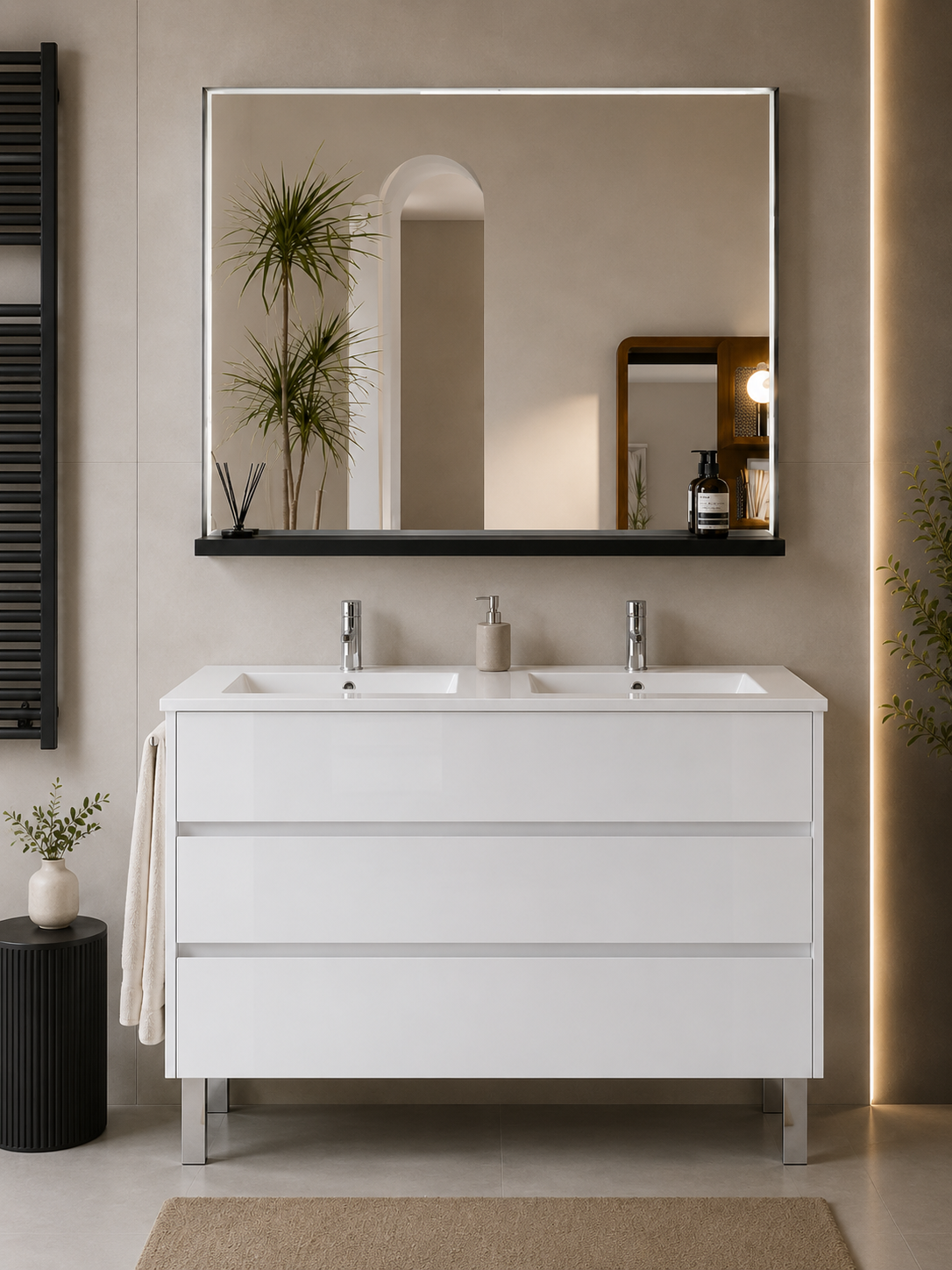 Badezimmermöbel IMPERIA mit Waschbecken