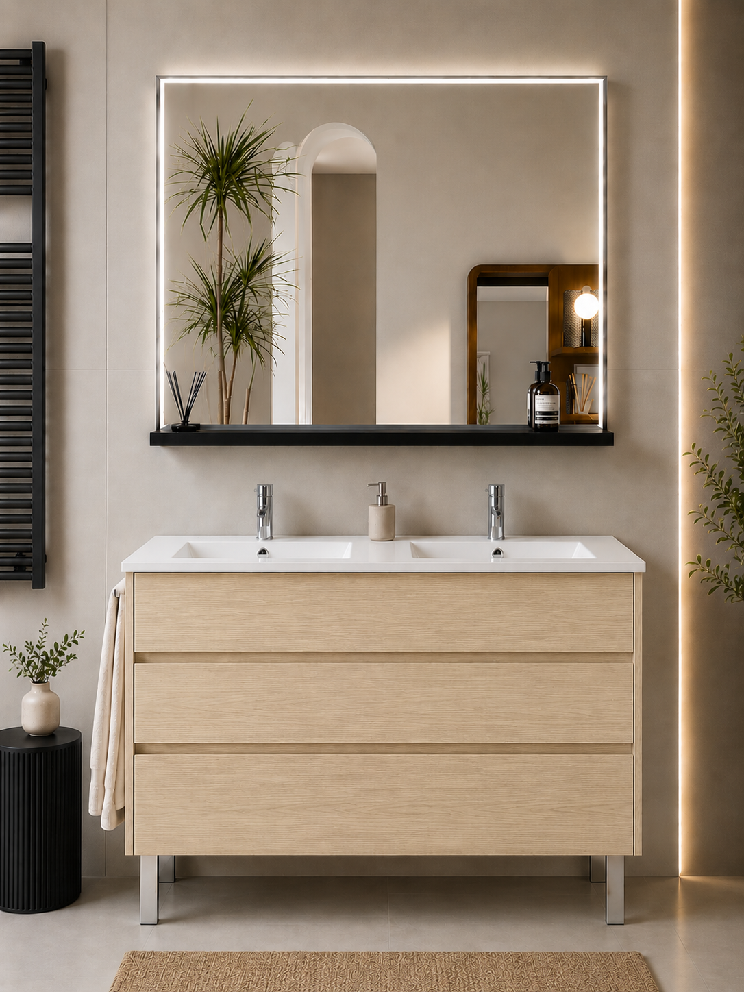 Badezimmermöbel IMPERIA mit Waschbecken