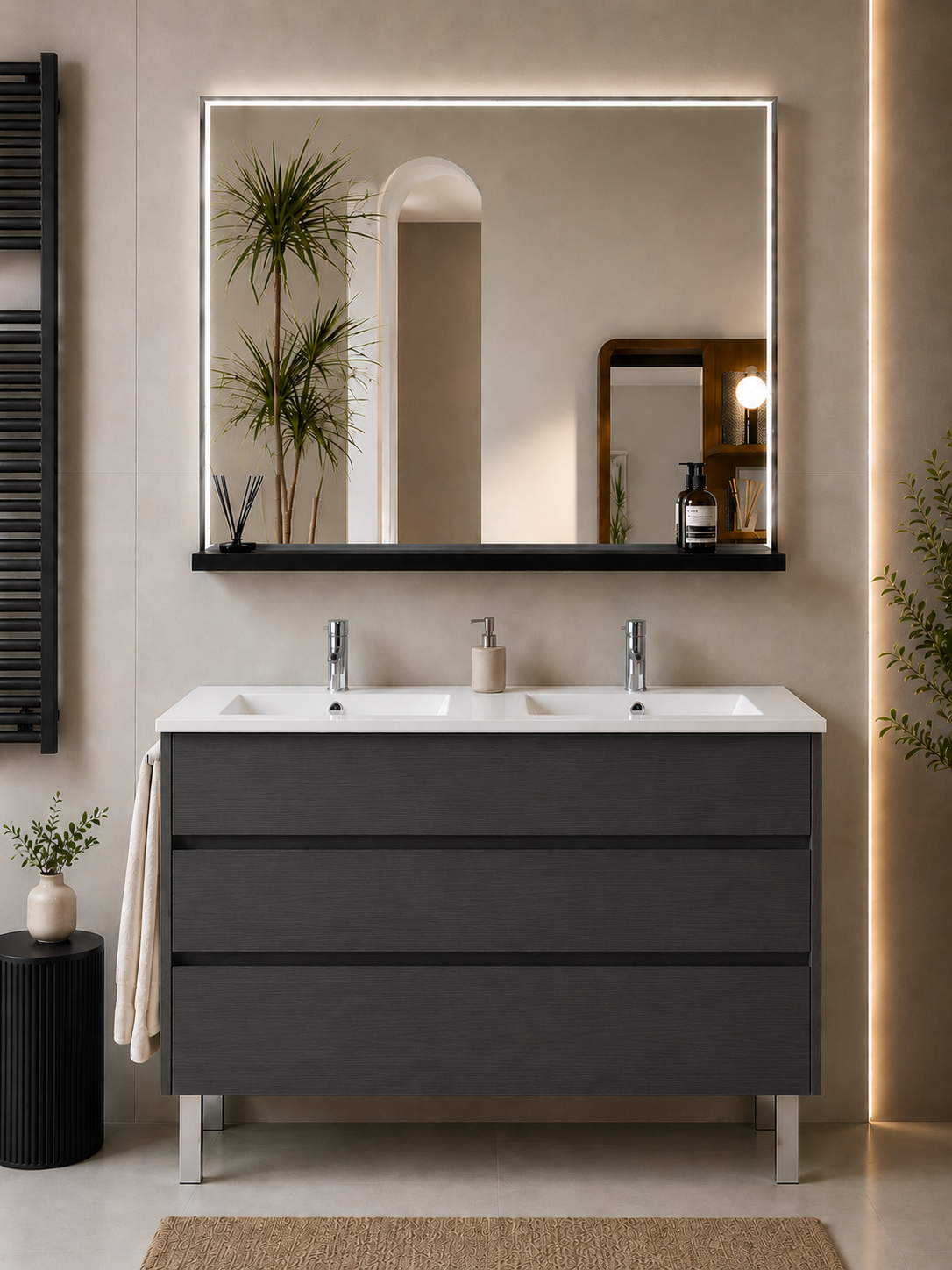 Badezimmermöbel IMPERIA mit Waschbecken
