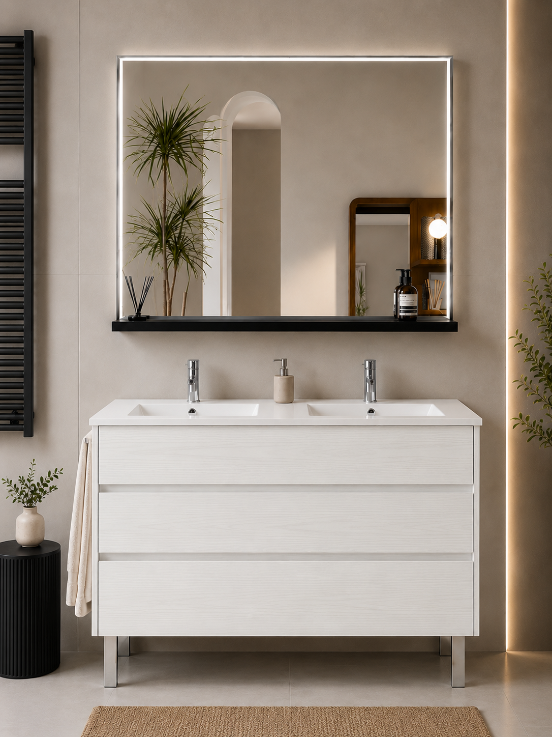 Badezimmermöbel IMPERIA mit Waschbecken