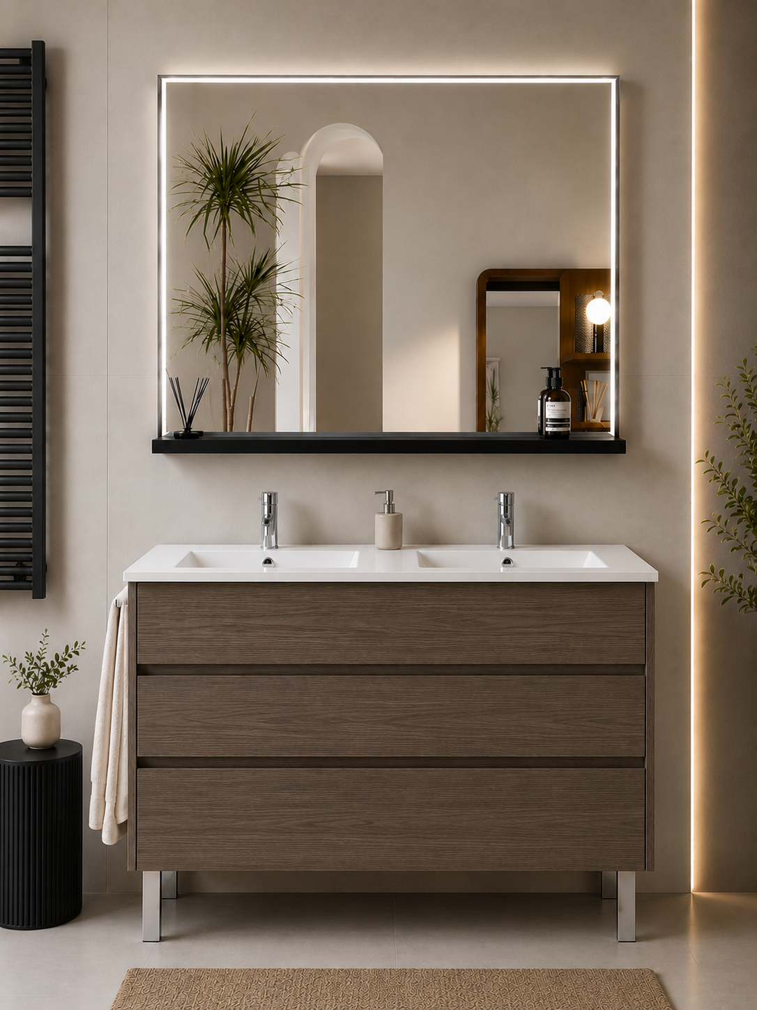 Badezimmermöbel IMPERIA mit Waschbecken