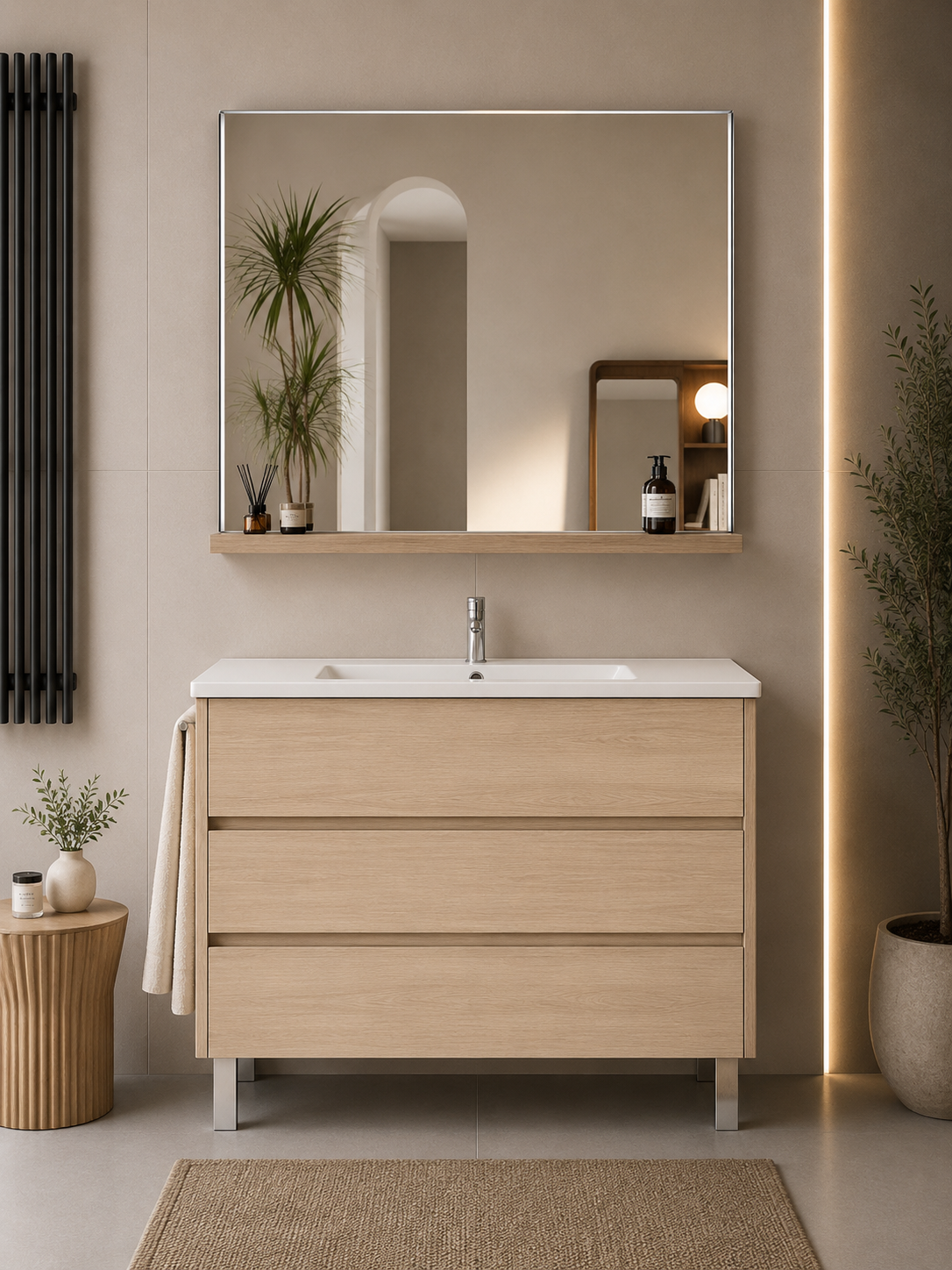 Badezimmermöbel IMPERIA mit Waschbecken