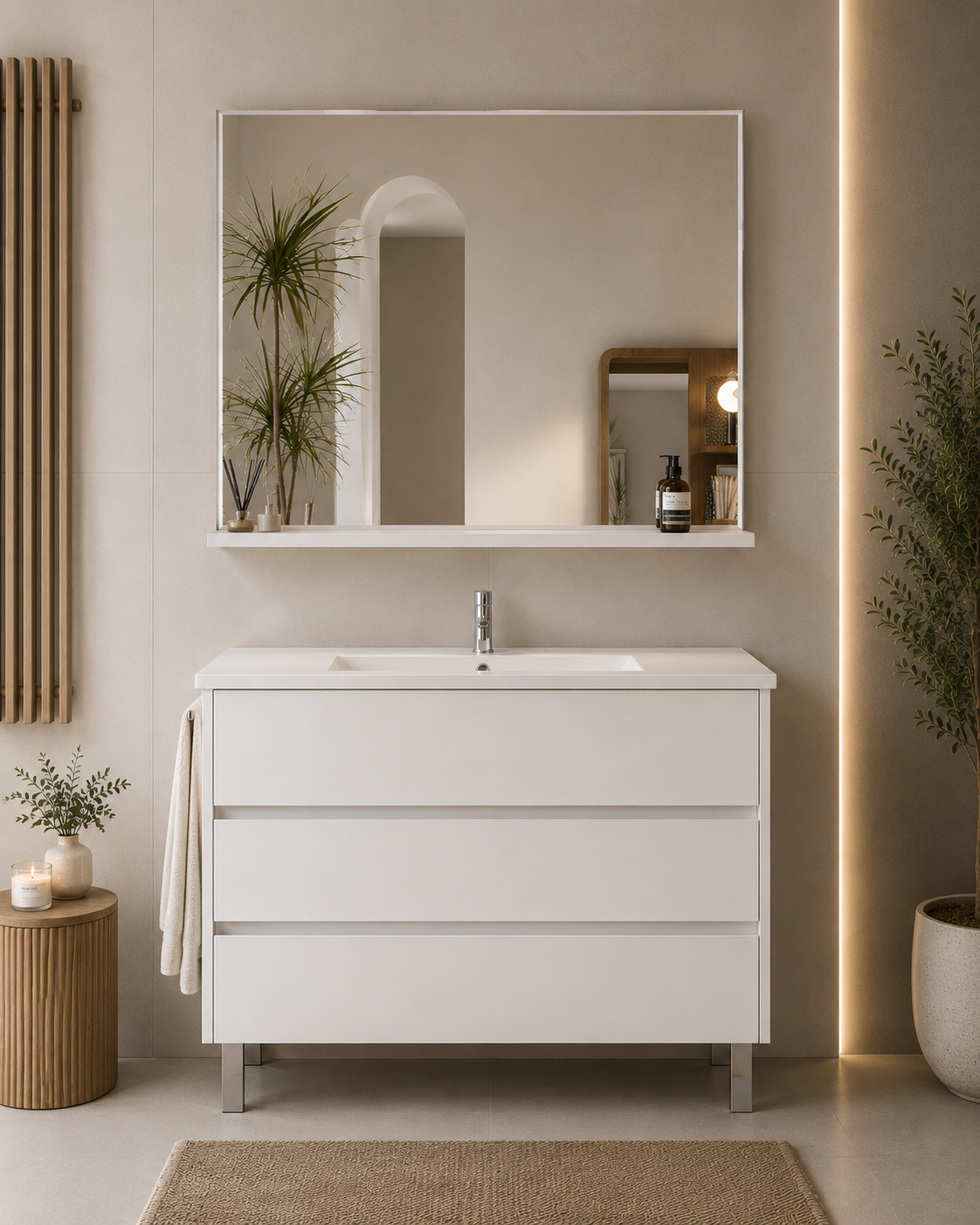 Badezimmermöbel IMPERIA mit Waschbecken