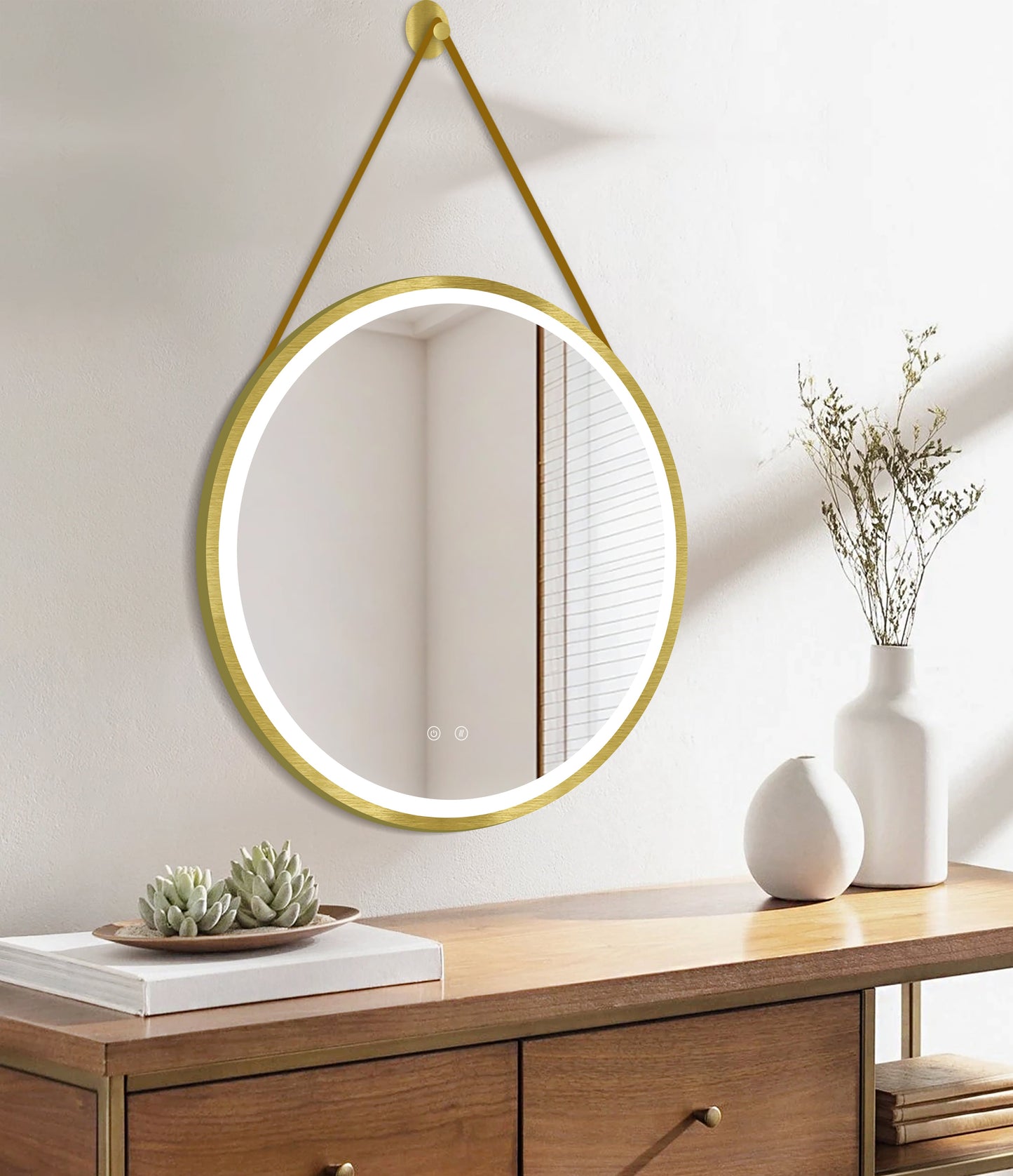 Olympus Gold LED-Spiegel
