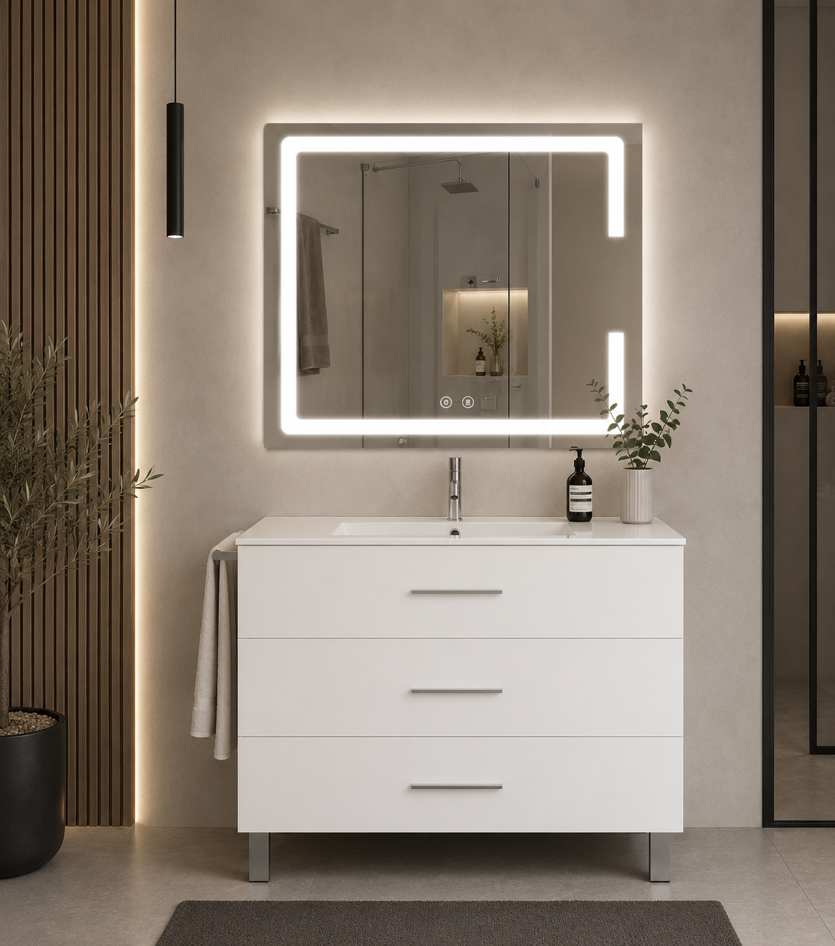 Badezimmermöbel RIBERA mit Waschbecken