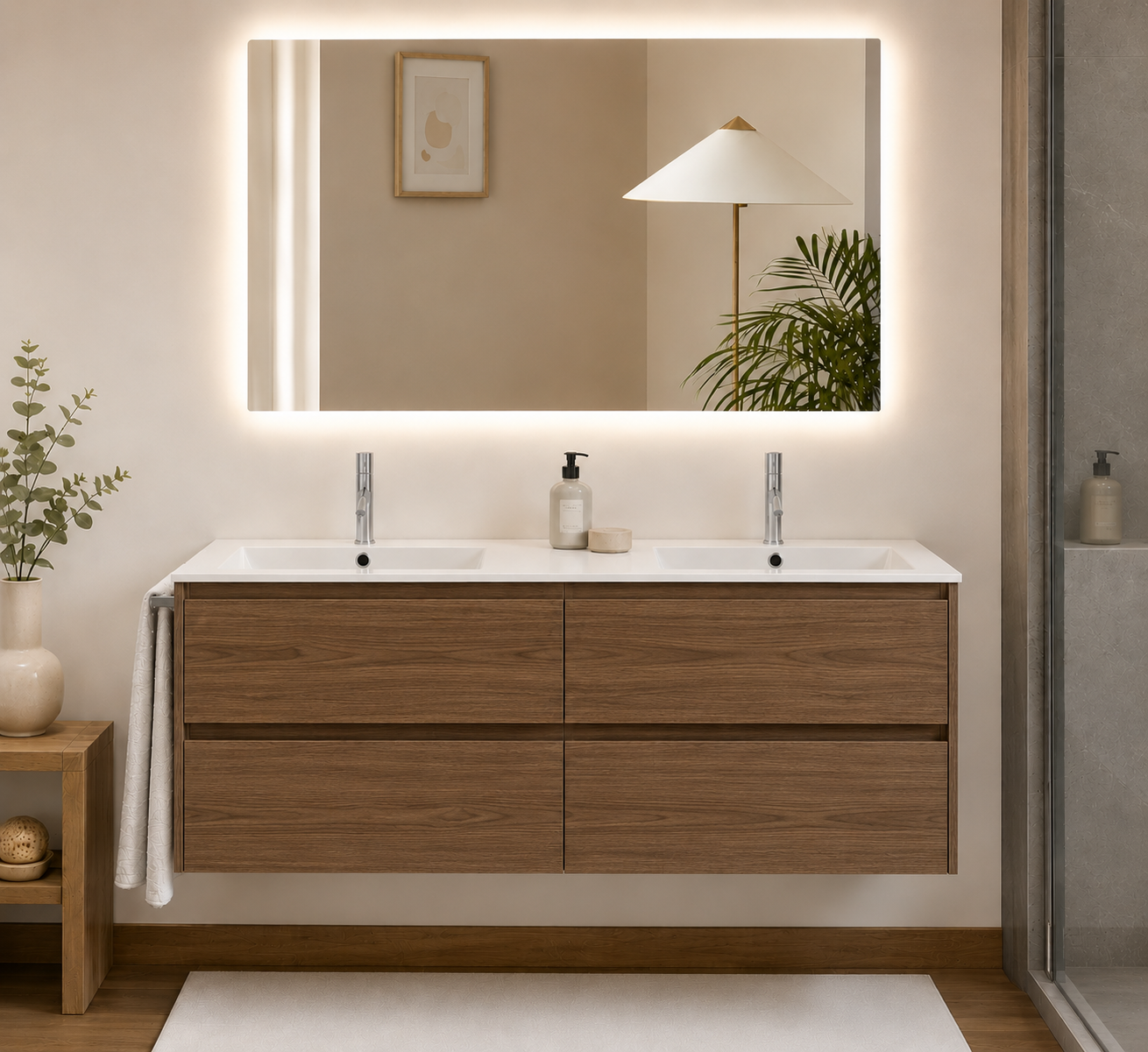 Badezimmermöbel IBIZA mit Waschbecken